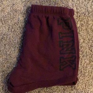 PINK Sweat Shorts with Pockets